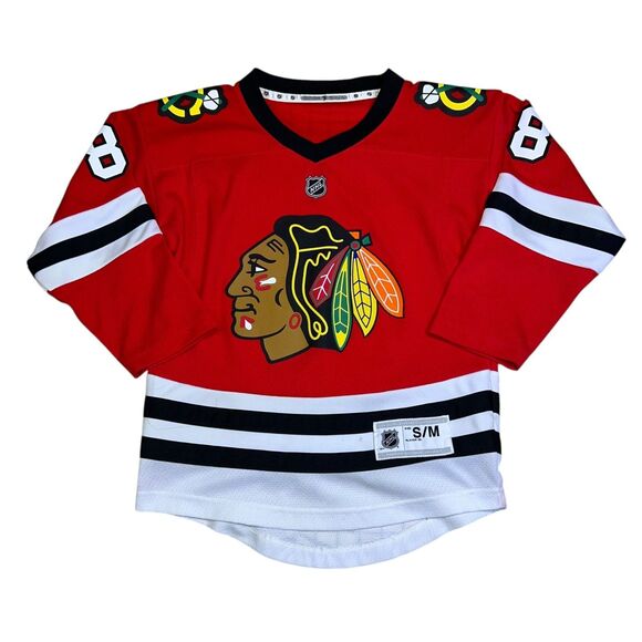 Chicago Blackhawks Patrick Kane Jersey Size S/M Reebok Home Jersey - Picture 1 of 10